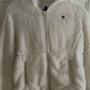 Tommy Hilfiger Sherpa zip up hoodie